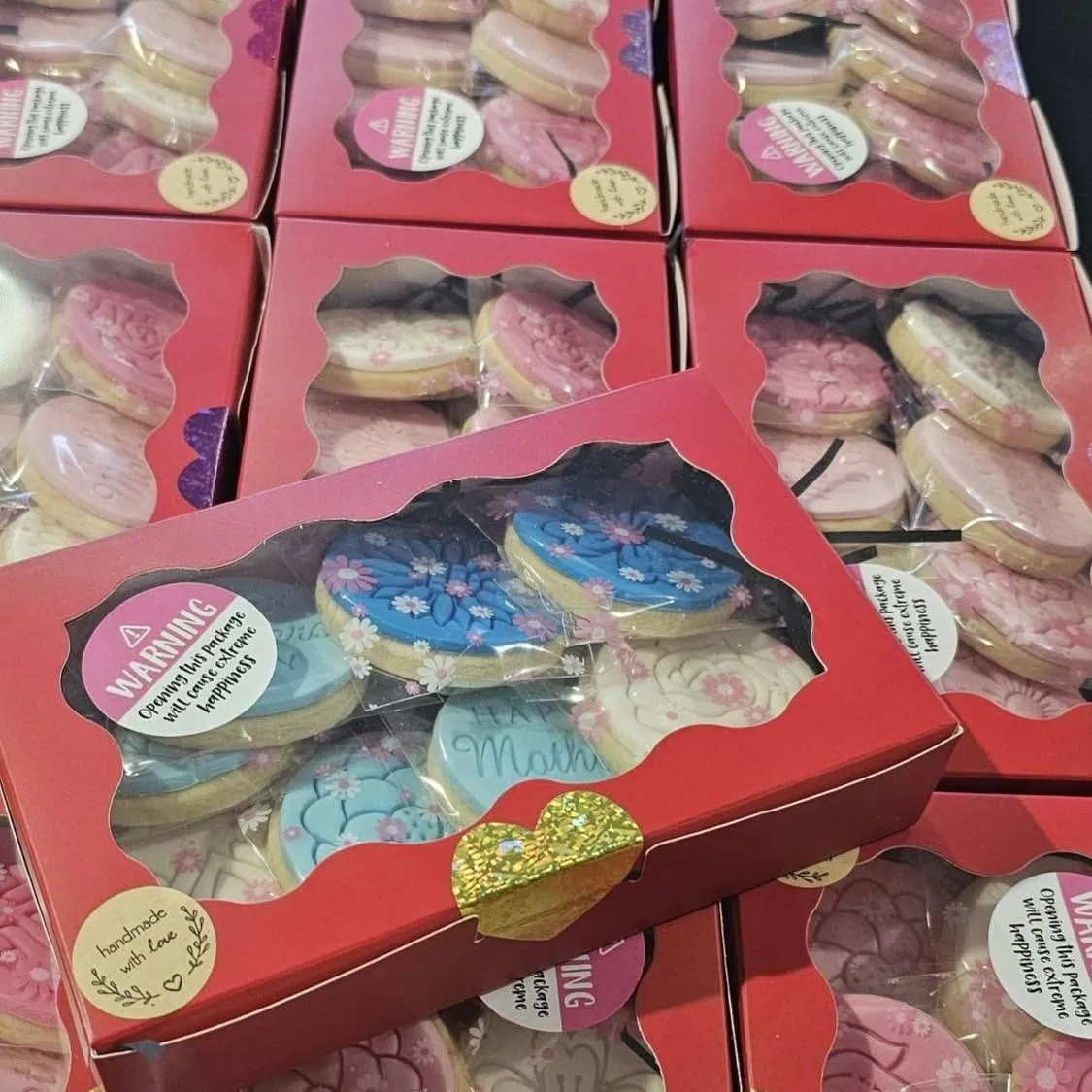 Gift boxes, filled and ready