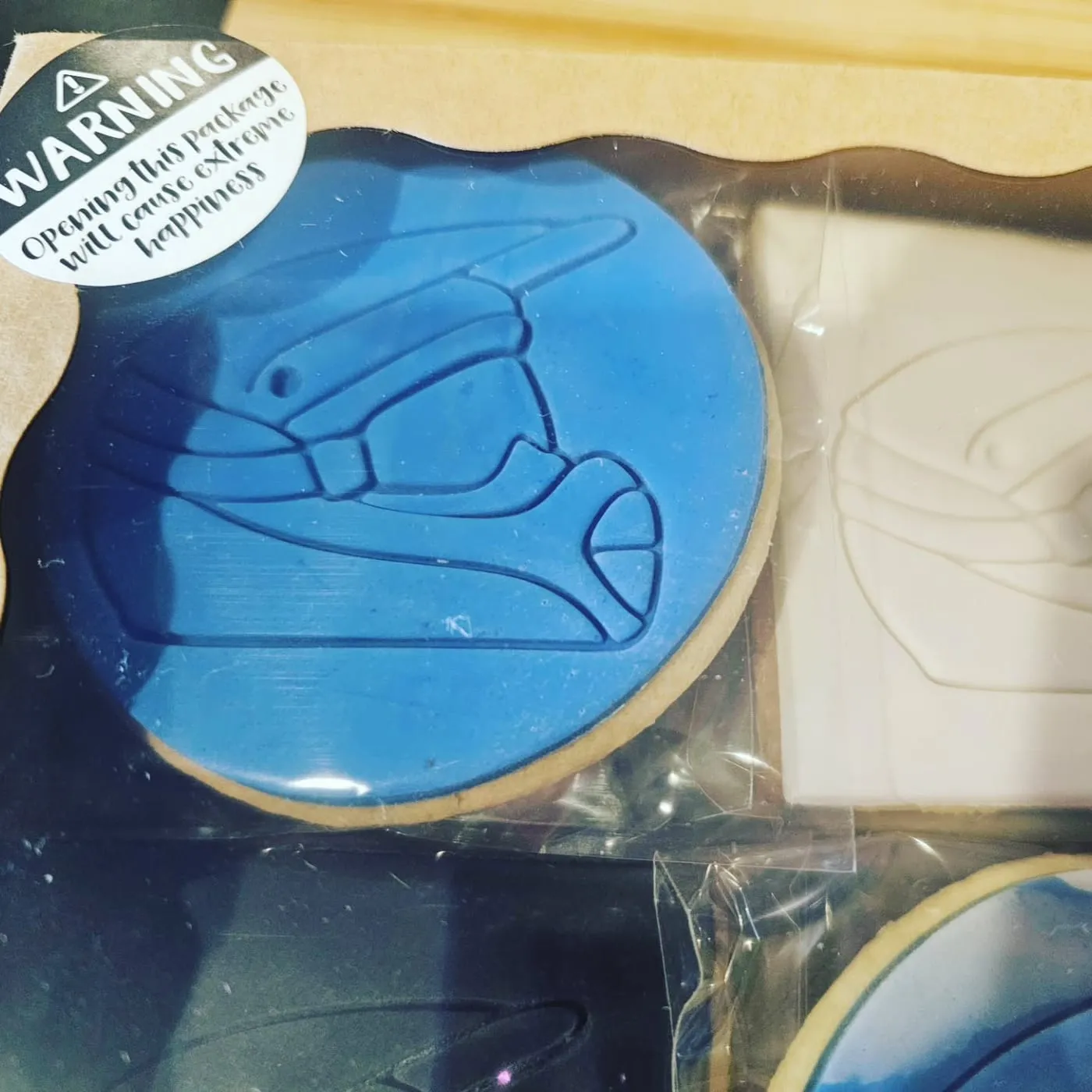 Another warning label, another gift pack
