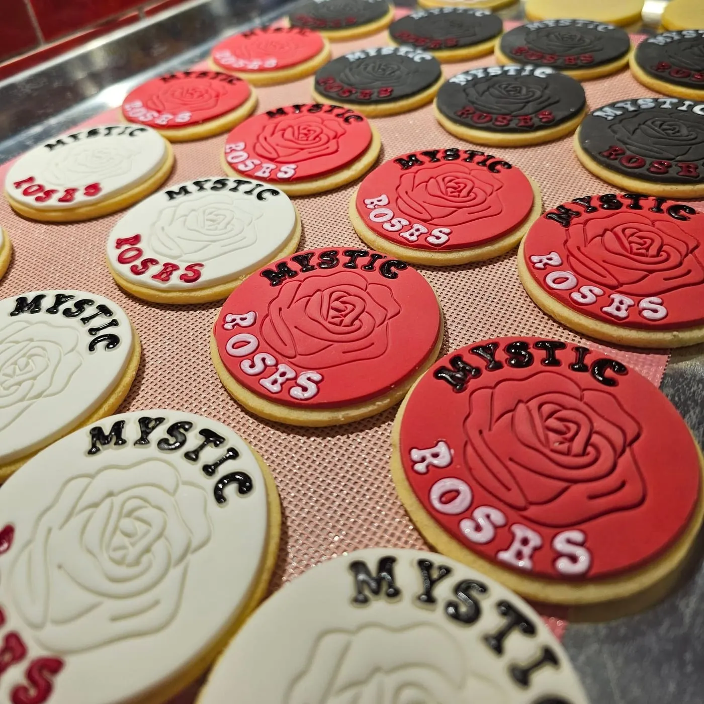 Mystic Roses, branded to match