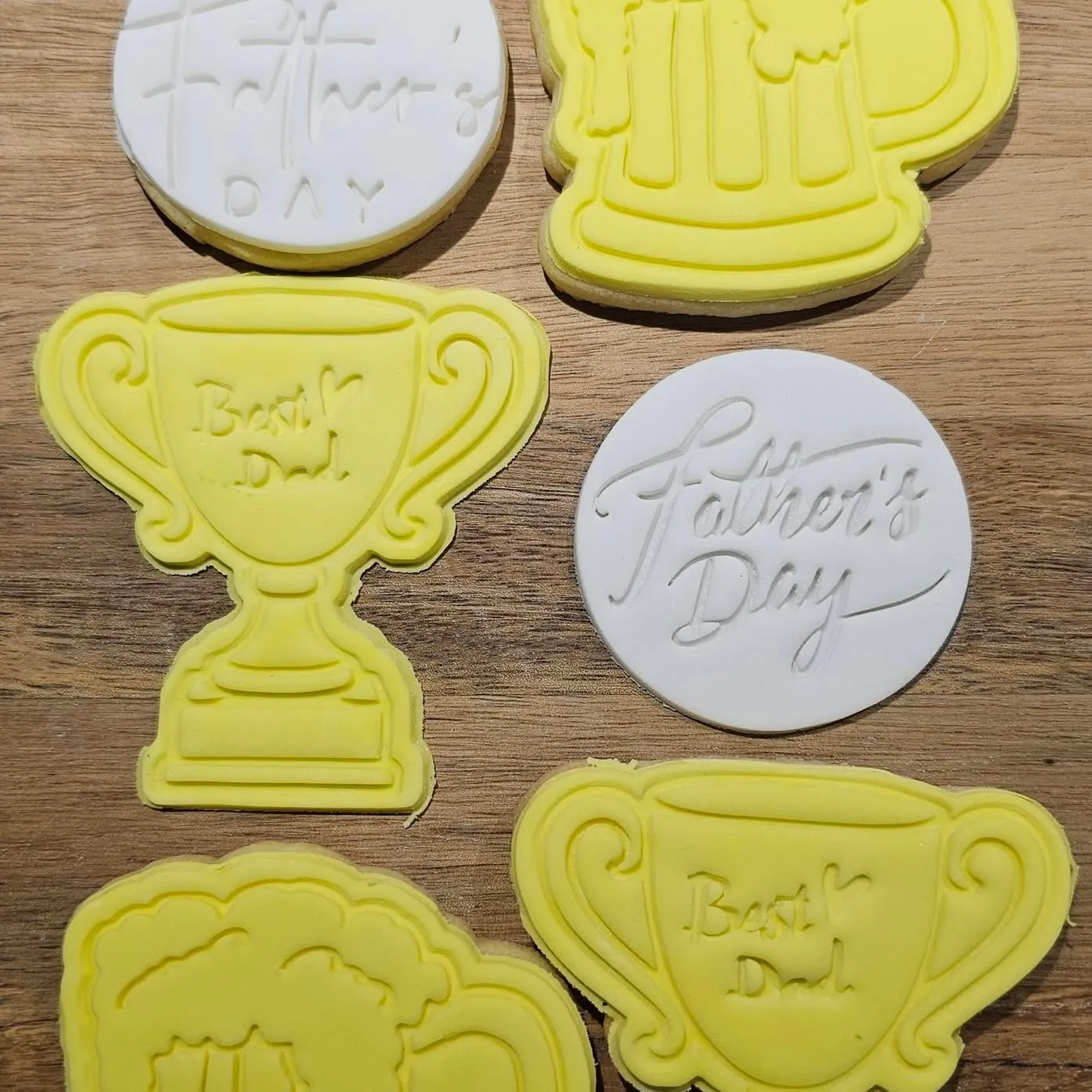 No. 1 Dad trophies