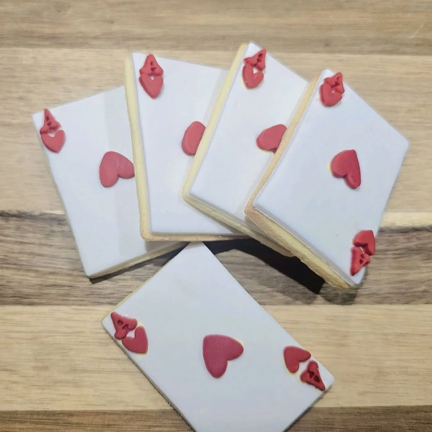Valentine's hearts and cards
